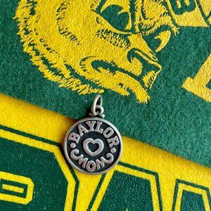 Retired James Avery BAYLOR MOM charm | 925 Sterling Silver Baylor University